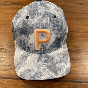 Puma Golf P logo hat in Palm print